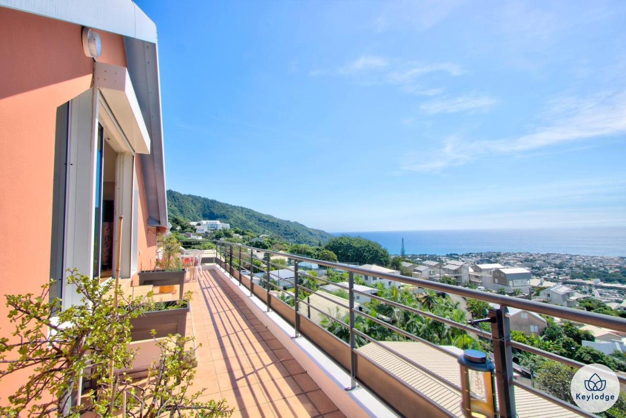 T3 - l'Orangel - 3 étoiles - 70m2 - Vue mer - Saint-Denis Esterno foto